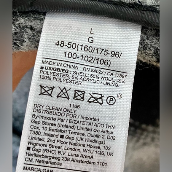 Gap Plaid Long Shacket - Picture 4 of 5